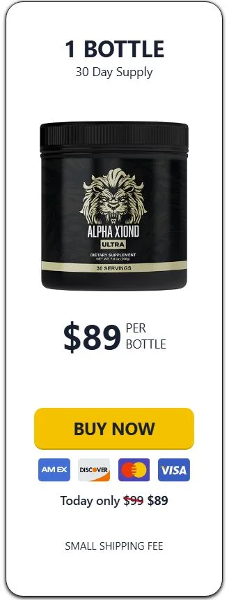 Alpha X10ND 1 Bottle Price